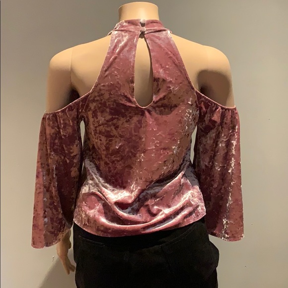 American Eagle crushed “velvet” shirt sz Small - Picture 3 of 8